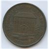 Image 1 : CH-PC-2A1. Courteau 88. 1837 Province Du Bas Canada City Bank and  Bank of Montreal Mule Penny. Die 