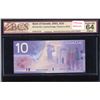 Image 1 : Ladder RADAR - Bank of Canada $10, 2001