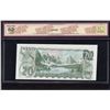 Image 2 : ERROR - Bank of Canada $20, 1969 Cut out of Register Error