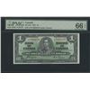 Image 1 : Bank of Canada $1, 1937 - Victoria's Collection