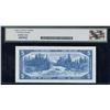 Image 2 : H. Don Allen Collection - Bank of Canada $5, 1954 Devil's Face Replacement - Trophy Note