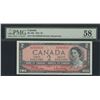 Image 1 : Bank of Canada $2, 1954 Non-Test Note - Victoria's Collection