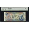 Image 1 : Bank of Canada $5, 1972 Test Note
