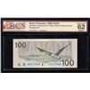 Image 1 : Bank of Canada $100, 1988 - AJX (H) BPN Replacement
