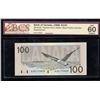 Image 1 : Bank of Canada $100, 1988 - AJX (H) BPN Replacement
