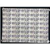 Image 2 : Bank of Canada $10, 1989 - Uncut Sheet of 40 Notes