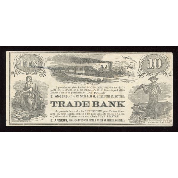 E. Angers Trade Bank Scrip