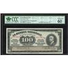 Image 1 : La Banque Nationale $100, 1922