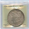 Image 2 : 1886 USA Silver Dollar