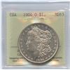 Image 2 : 1904o USA Silver Dollar