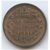 Image 1 : 1881 Great Britain 1/3 Farthing