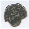 Image 2 : Spanish Colonial. 1699 F. Silver Cob, 2 Reales