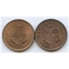 Image 1 : 1938 & 1940 Newfoundland One Cent Lot