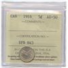 Image 2 : 1916 Five Cents