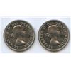 Image 2 : 1964 Five Cents - Extra Waterline - Lot of 2
