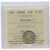 Image 2 : 1880H Ten Cents - Obverse 1