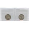 Image 2 : 1948 Twenty-Five Cents - Lot of 2 ICCS Graded