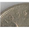 Image 2 : 1955 Twenty-Five Cents - Double 1955