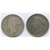 Image 2 : 1872H & 1881H Fifty Cents