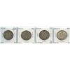 1920 - 1942 Fifty Cents Group - Lot of 4