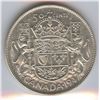 1947 Fifty Cents - Maple Leaf; 7/7