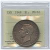 Image 2 : 1949 Silver Dollar