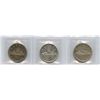 Image 2 : 1951 Silver Dollar - Lot of 3 ICCS Graded