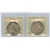 1965 Silver Dollar - Lot of 2 ICCS Graded Coins