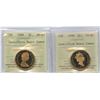 Image 1 : 1989 & 1990 Proof Loons