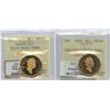 Image 1 : 2002 Gold Plated Centre Ice Loon & 2003 Proof Loons