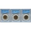 Image 1 : 2007, 2008 & 2009 Specimen Dollars