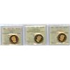 Image 1 : 2012 & 2013 Proof Silver Loons - ICCS Graded Trio