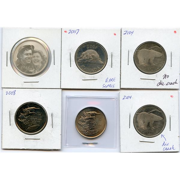 Royal Canadian Mint tokens/medallions