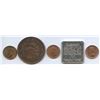 Image 2 : Canadian Pennies, Token & Medallion
