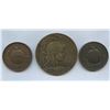Image 2 : Bronze Exhibition Medals - Lot of 3