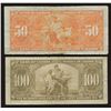 Image 2 : Bank of Canada $50 & $100 Pair