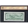 Image 2 : Bank of Canada $1, 1954 - Devil's Face