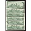 Image 2 : Bank of Canada $1, 1967 - Lot of 11 No Serial Numbers