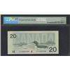 Image 2 : Bank of Canada $20, 1991 Replacement Note