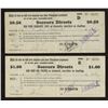 Image 2 : Allocation de Chomage Issue - Lot of 3 Municipal Depression Scrip