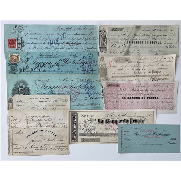 Canada Cheque Collection