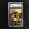 Image 1 : 2000 GOLD COLLECTIBLES FEEL THE GAMECAL RIPKEN JR. GAME USED BAT 23 KT GOLD (GEM MINT 10)