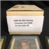 Image 2 : 1989-90 OPC HOCKEY COMPLETE SET (330) INCLUDING JOE SAKIC RC