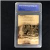 Image 2 : 1996 BLEACHERS 23KT GOLD MICKEY MANTLE THE COMMERCE COMET (GEM MINT 10)