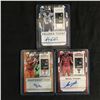 Image 1 : PANINI CONTENDERS DRAFT PICKS FOOTBALL AUTO CARD LOT