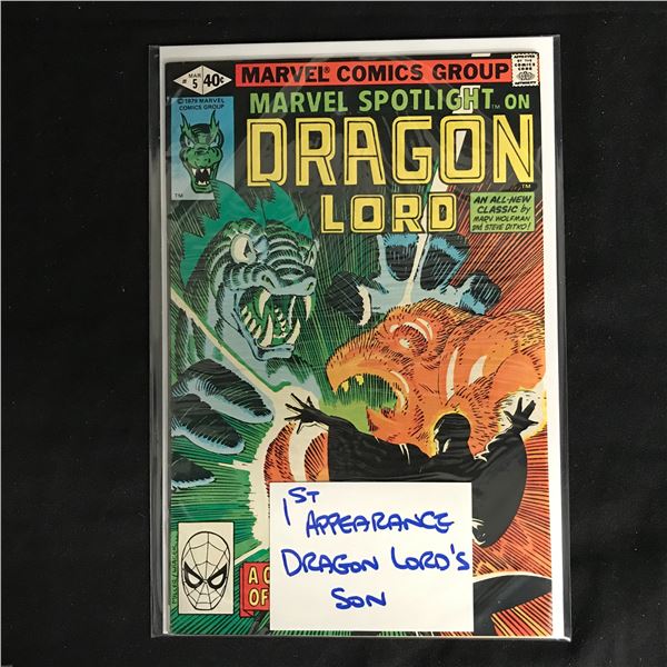 MARVEL SPOTLIGHT on Dragon Lord #5 (MARVEL COMICS)