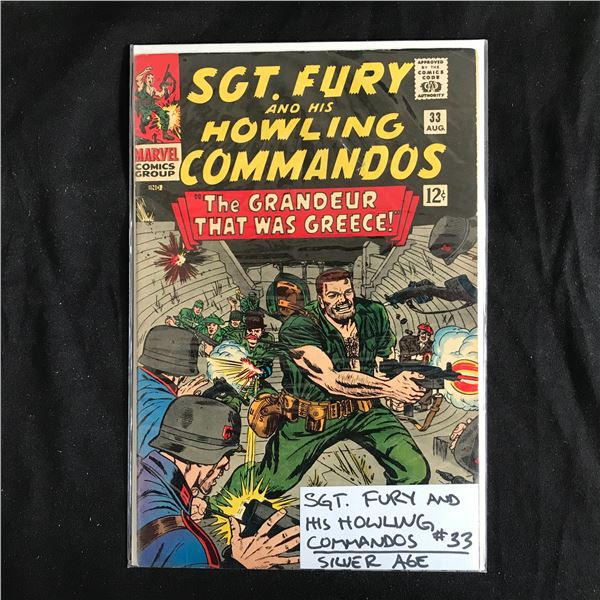 SGT. FURY and his HOWLING COMMANDOS #33 (MARVEL COMICS)