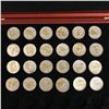 Image 2 : USA GOLD AND SILVER HIGHLIGHTED U.S STATE QUARTERS WITH CASE