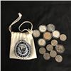 Image 1 : LOT OF USA PROOF STATEHOOD QUARTERS AND OTHER COINS WITH BAG