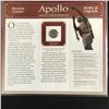 Image 1 : APOLLO SILVER TETROBOL COIN 432-348 BC COMPLETE WITH INFO CARD